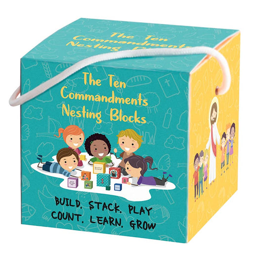 10 Commandments Nesting Blocks