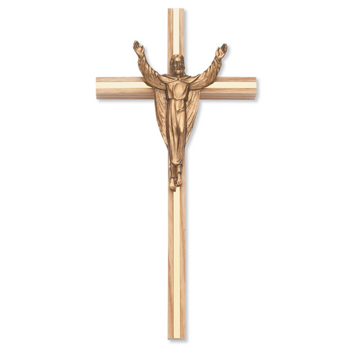 10 Risen Oak Crucifix