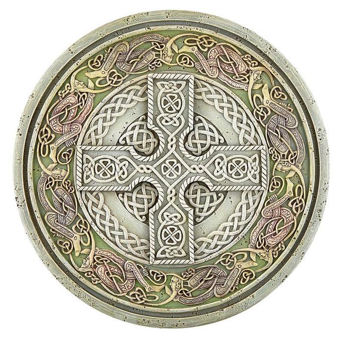 11" Celtic Cross Stepping Stone