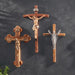 12" H Crucifix - Hammered Finish