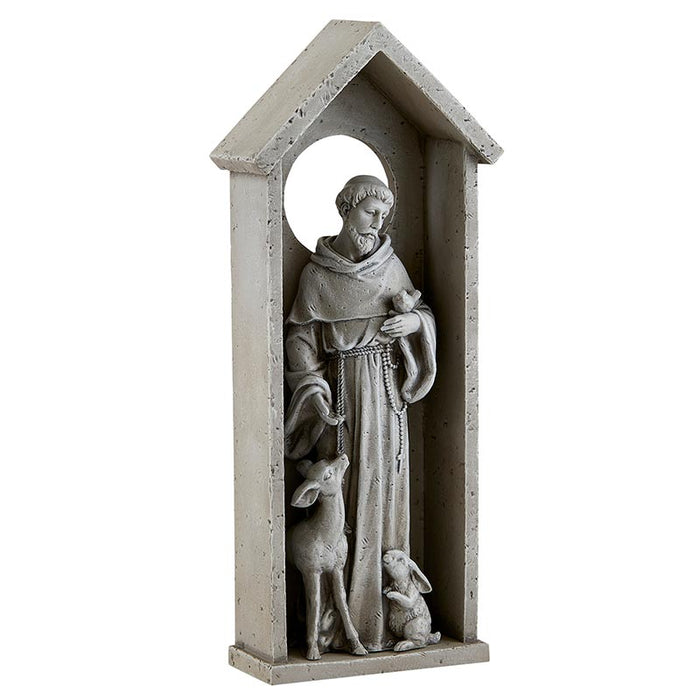 12" H Saint Francis Wall Plaque