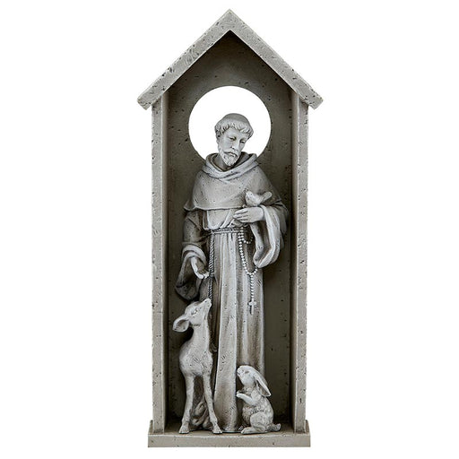 12" H Saint Francis Wall Plaque