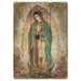 15" H Our Lady of Guadalupe Pallet Sign