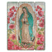 15" H Our Lady Of Guadalupe Wood Pallet Sign