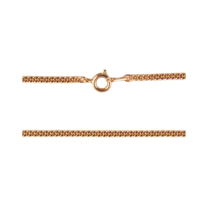 24" Medium Gold Plated Chain