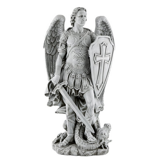 24" St. Michael The Warrior Statue