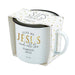 24oz Enamel “Give Me Jesus & Pumpkin Spice” Mug