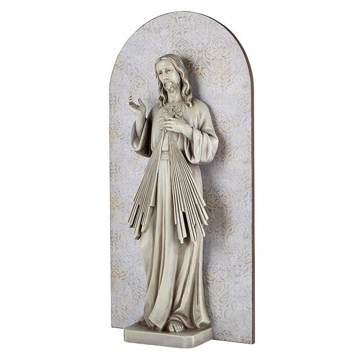 30" Divine Mercy Garden Wall Plaque