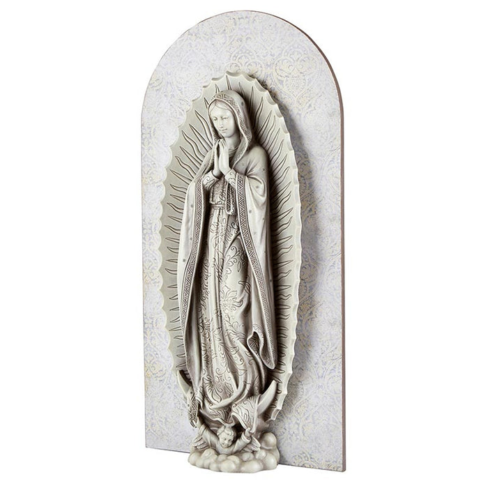 30" Our Lady Of Guadalupe Garden Wall Plaque