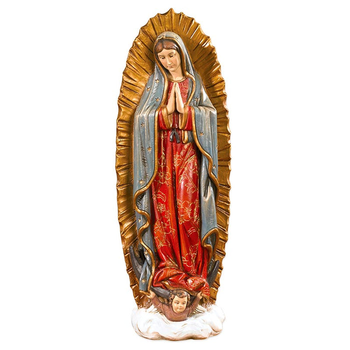 48"H Statue of Our Lady of Guadalupe