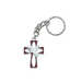 Rhodium Red Enameled Holy Spirit Key Ring Holy Spirit Key Ring Confirmation gift confirmation souvenir confirmation keepsake