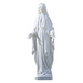 58" H Our Lady of Grace White Statue