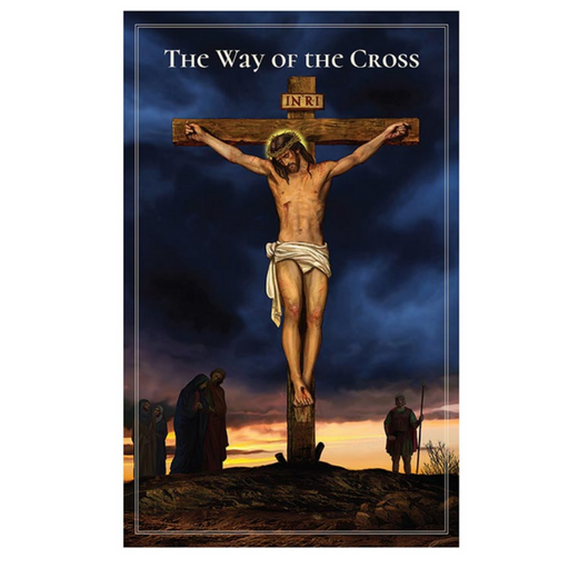 5" H Pocket Prayer Folder - Stations of the Cross