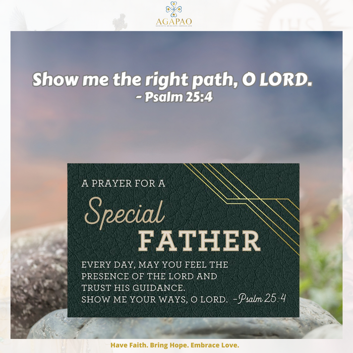 St. Benedict Mug And a Prayer for a Special Father Card - Father's Day Gift Set