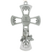 6" Pewter Communion Cross