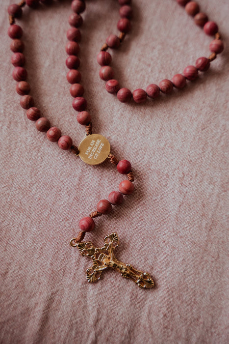 St. Thérèse of Lisieux Rosary by Blessed Is She