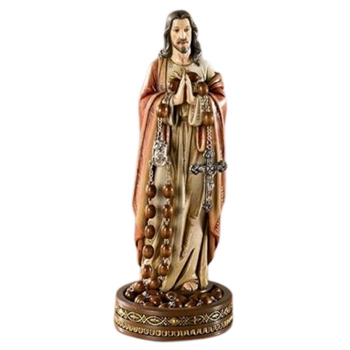 8.5" Sacred Heart Rosary Holder