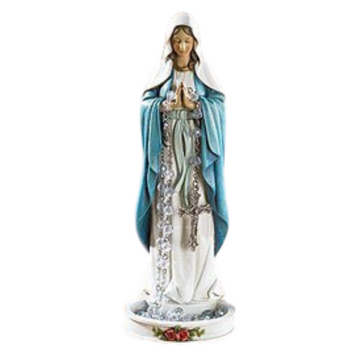 8" Madonna Rosary Holder