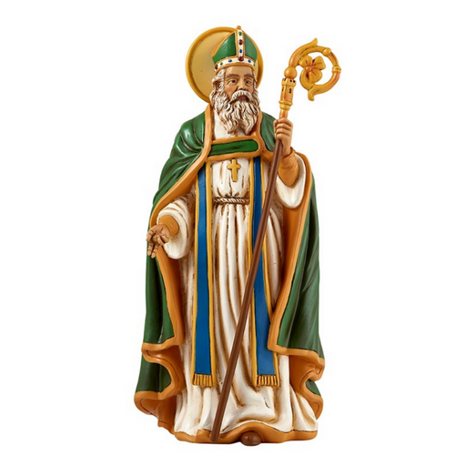 8" Toscana St. Patrick Statue