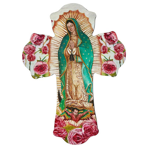 8" H Our Lady Of Guadalupe Wall Cross