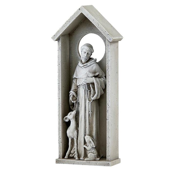 8" H Saint Francis Wall Plaque