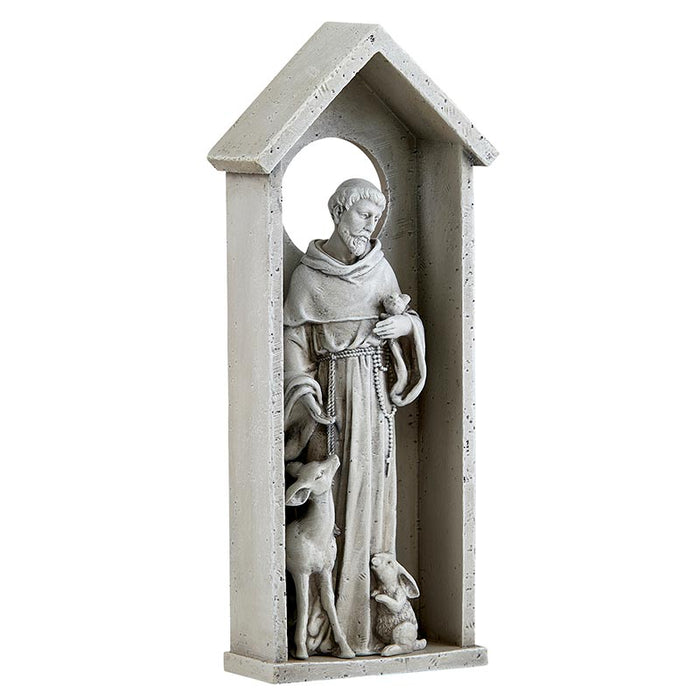 8" H Saint Francis Wall Plaque