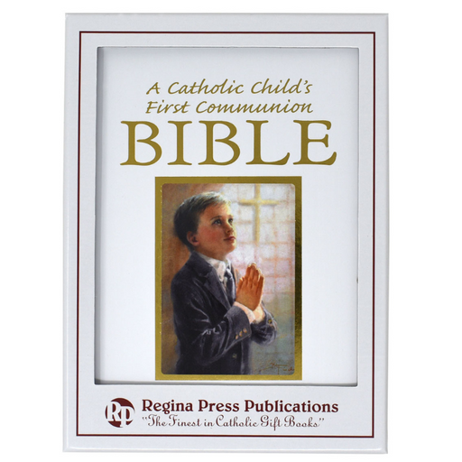 A Catholic Child's First Communion Bible - Blessings - Boy