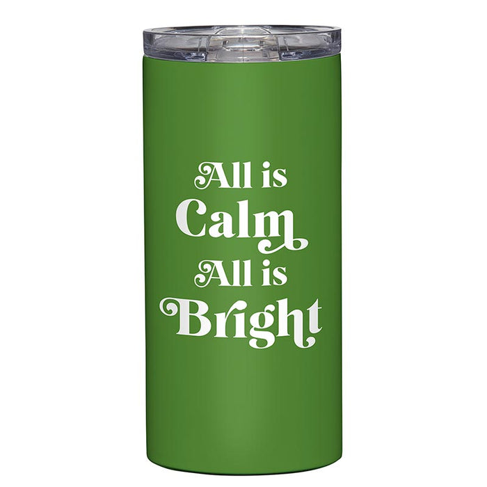 All is Calm All is Bright Stainless Steel Tumbler -1 Piece Per Package