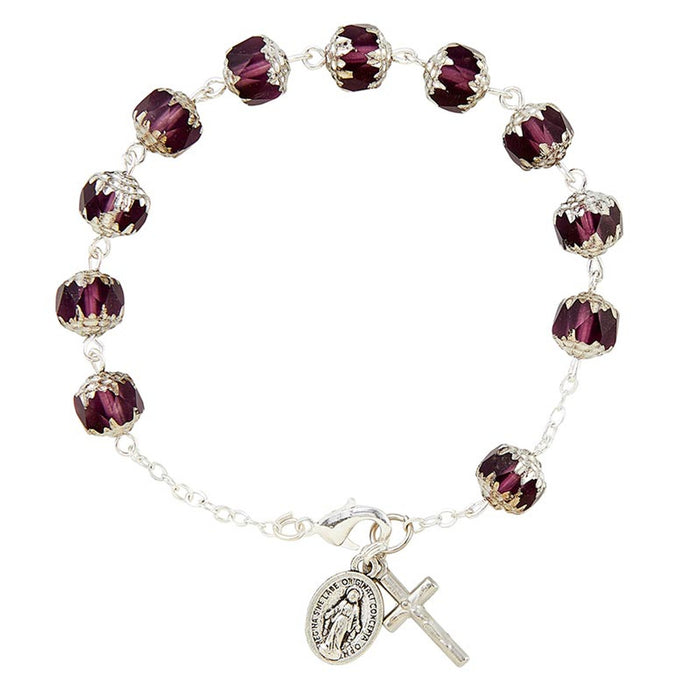 Amethyst Bracelet - La Verna Collection