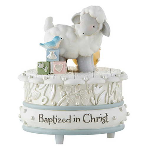 Baptized In Christ Musical Figurine