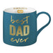 Best Dad Ever Mug and Psalm 25:4 Father's Day Card - Special Father's Day Gift