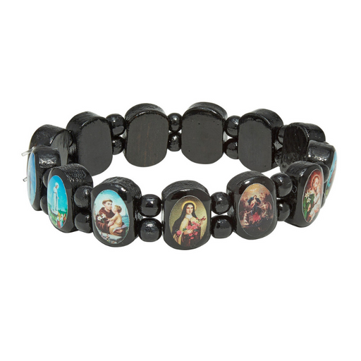 Black Wood Saints Bracelet