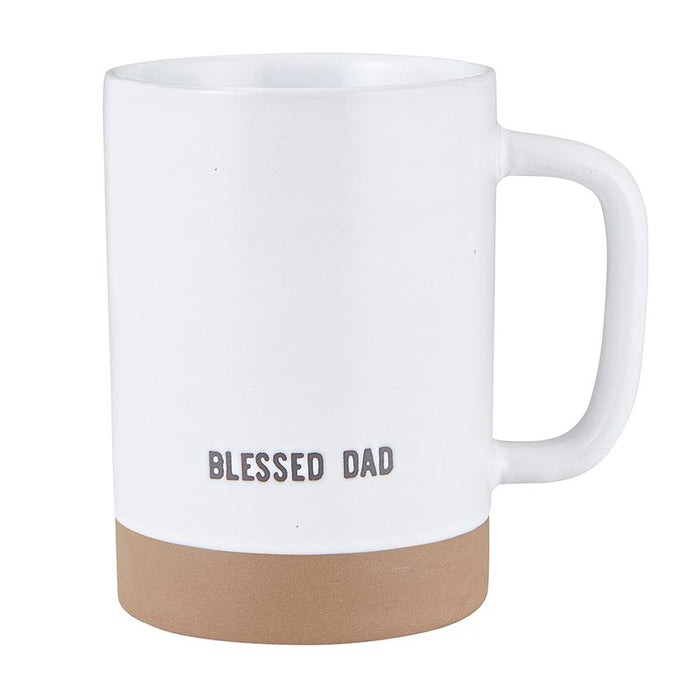 Blessed Dad Mug With A Prayer For You Cross And Card- Father's Day Gift Set