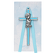 Blue Boy Crib Cross with Card