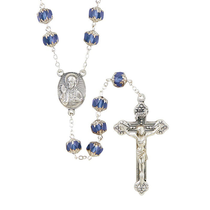 Blue Gray Rosary - La Verna Collection