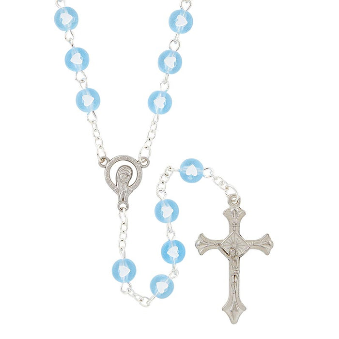 Blue Madonna Love Rosary