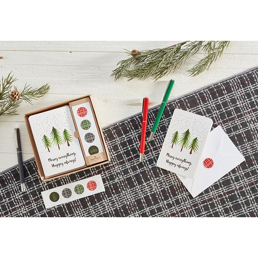 Christmas Card Set- 4 Sets Per Package