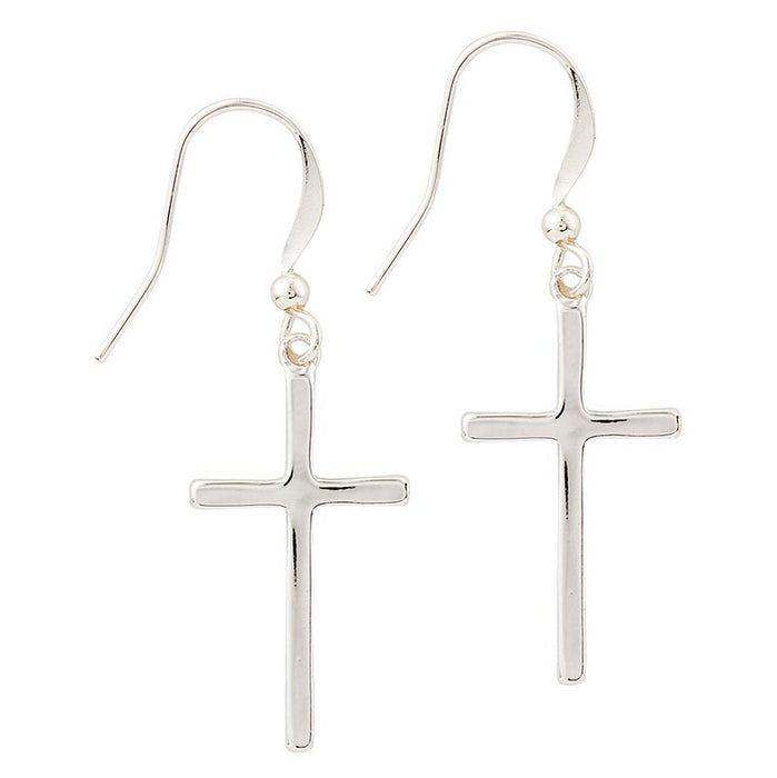 Cross Dangle Earrings