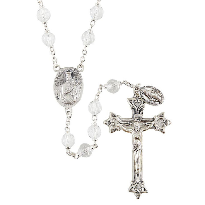 Crystal Vienna Collection Sacred Heart Rosary