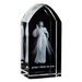 Divine Mercy Etched Glass