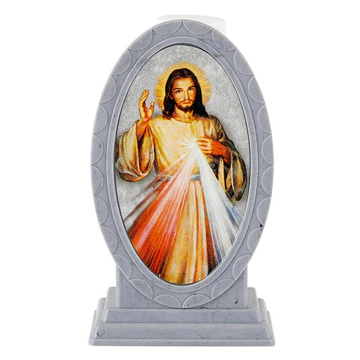 Divine Mercy Holy Water Bottle with Holder