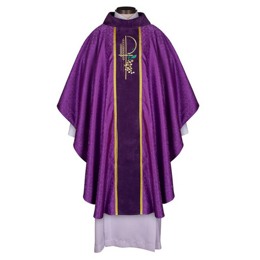 Eucharistic Jacquard Chasuble