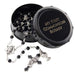 First Communion Jet Black Enamel Rosary