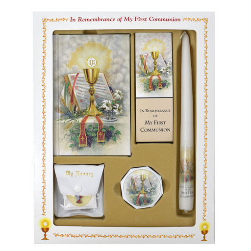 First Mass Book (Pray Always Edition) Deluxe Set - White