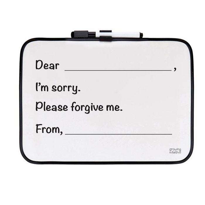 Forgive Me Board - Black