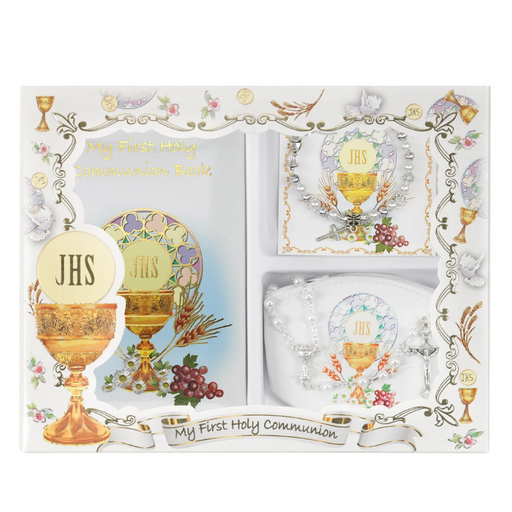 Girl's 4 Piece Communion Gift Set