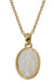 Gold Mother of Pearl Miraculous Necklace