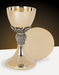 Grape and Leave Chalice and Paten Set Gold Plated Grapes with Leaves Chalice and Paten Set Chalice and Paten Set