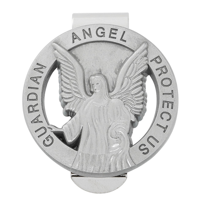 Guardian Angel Visor Clip With a Card