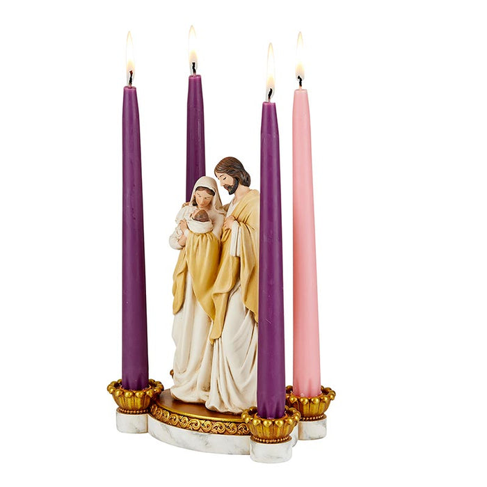 Holy Family Advent Candleholder